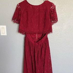 True Decadence brand (ASOS) Petite Lace Skater